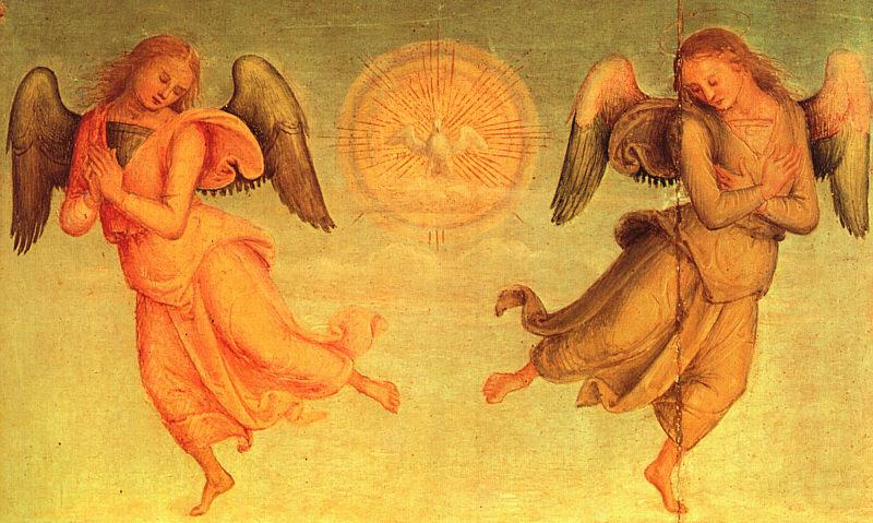 Pietro Perugino The Saint Augustine Polyptych oil painting image